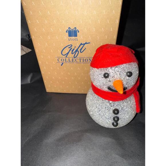 Avon Other - Avon Little Chilly Light-Up Snow Kid Snowman Decoration